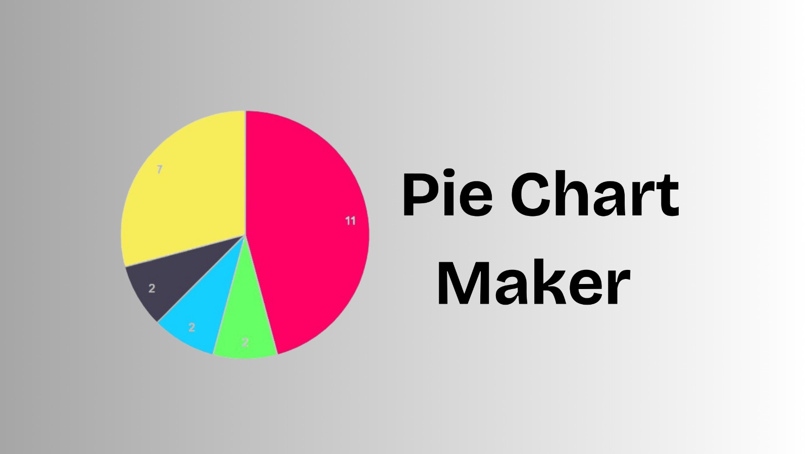 Pie Chart Maker